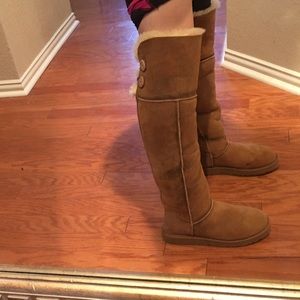 Over the knee Bailey button ugg boots
