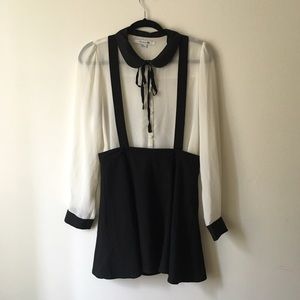 H&M Suspender Skirt
