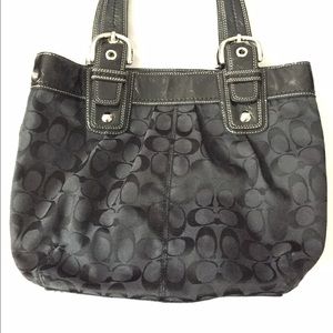 Coach black purse