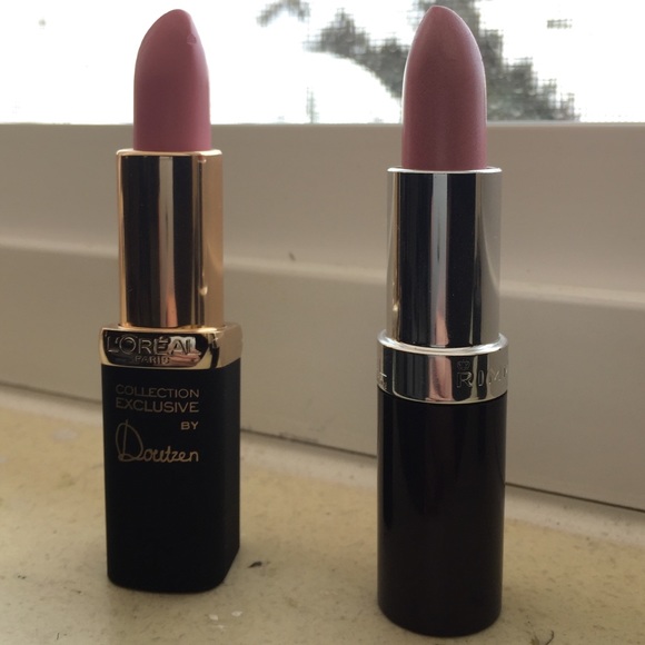 2 new lipsticks by 1 by loreal and 1 by rimmel