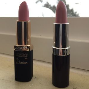 2 new lipsticks by 1 by loreal and 1 by rimmel