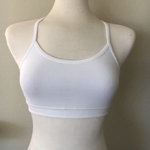 White lululemon bra