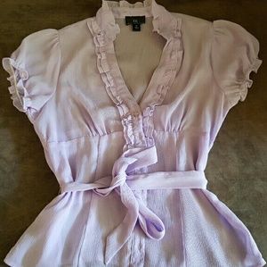 Sheer tunic
