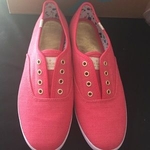 Brand new Kate spade flamingo pink keds