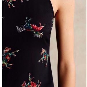 Anthropologist rainbow horses blouse