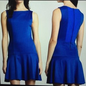 Alice and Olivia drop waist blue dress worn once!