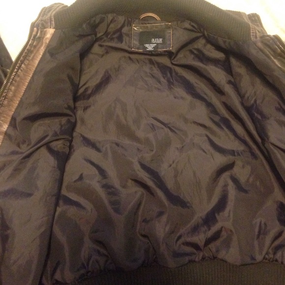 Brown Leather Jacket - Picture 3 of 4