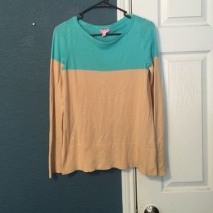 Lilly Pulitzer two toned sweater