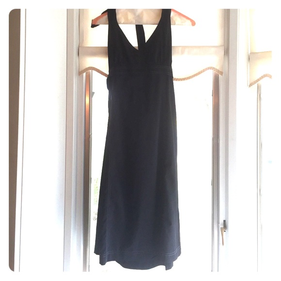 Cute black Athleta halter dress