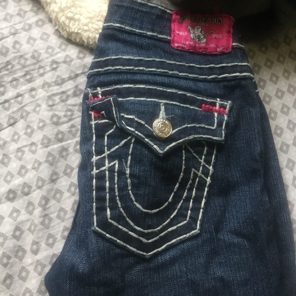 True religion brand jeans ( hot pink )