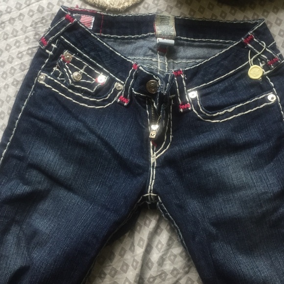 True religion brand jeans ( hot pink )