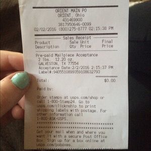 ✨Shipping Proof✨