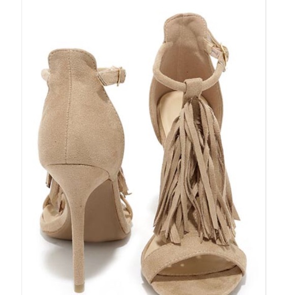 Brand New Fringe Heels