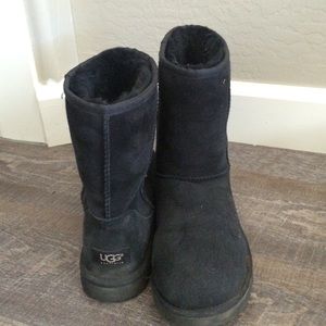 UGG black short boots