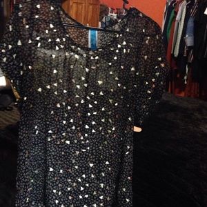 Francesca's brand size Medium, golden details