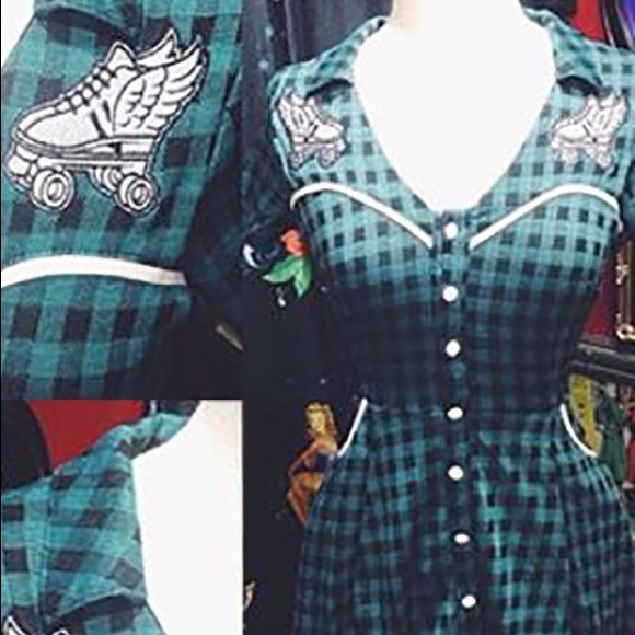 Heaven on Wheels Western Dress by Sourpuss in XL