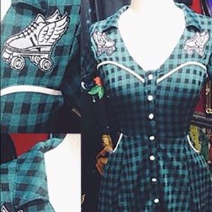 Heaven on Wheels Western Dress by Sourpuss in XL