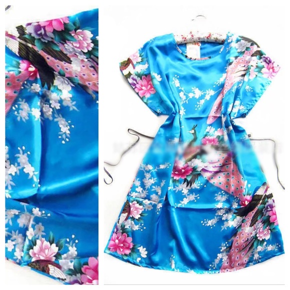 Other - Aqua Asian style pajamas. NWT