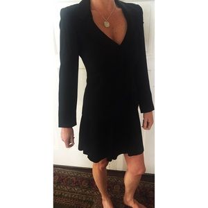 Tuxedo skirt and blazer