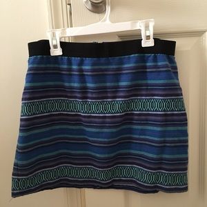 Tight mini skirt
