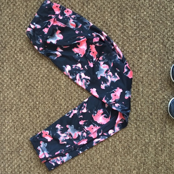 Floral leggings