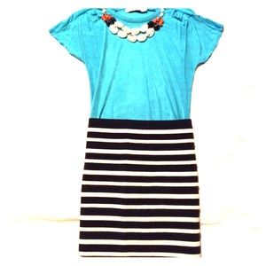 H&M striped bandage skirt 2