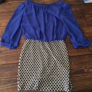 SOLD Blouse/pencil skirt dress!