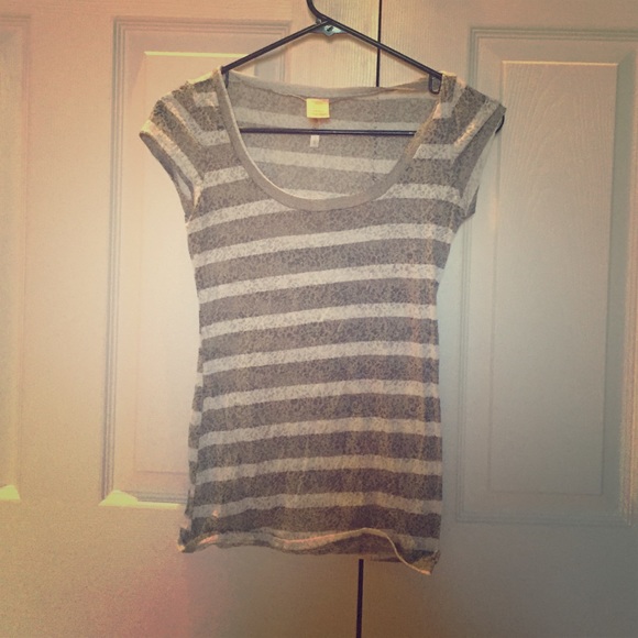 Striped tee shirt