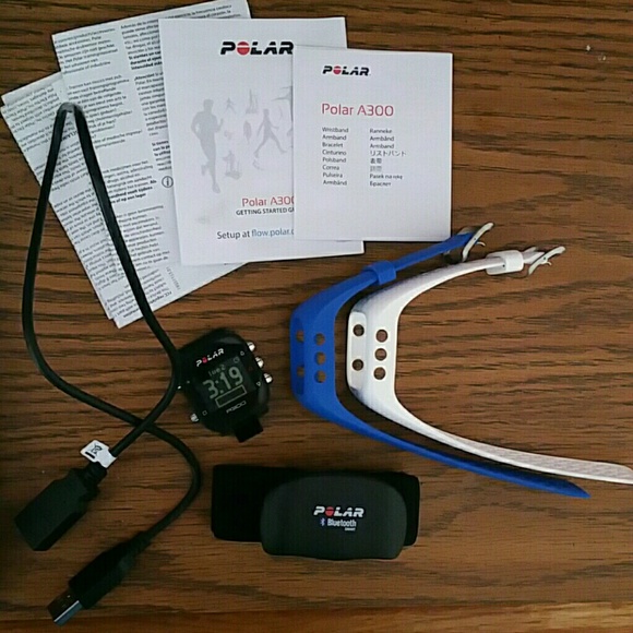 Polar A 300 with Bluetooth heart rate monitor!