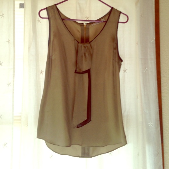 Halogen Sheer Tank Top