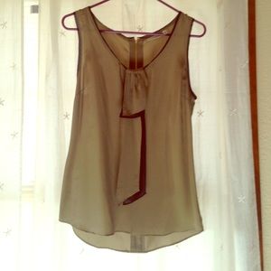 Halogen Sheer Tank Top