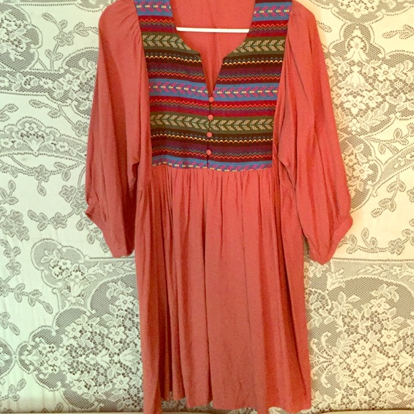 Fun hippie style loose dress