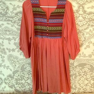 Fun hippie style loose dress