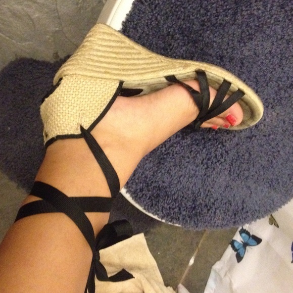 They are worn but not messed up or anything