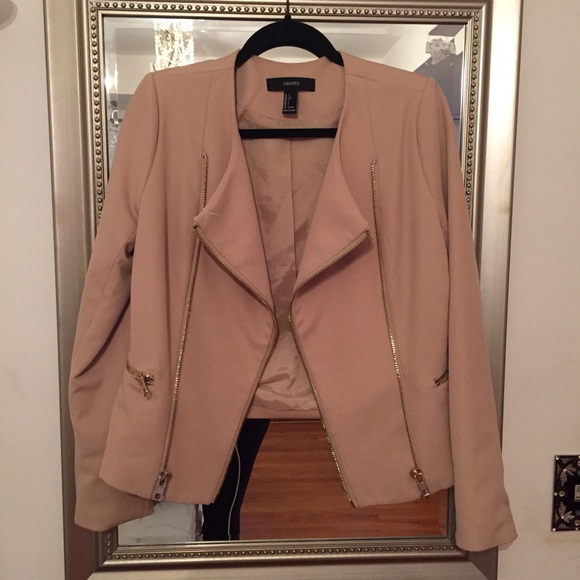BLUSH MOTO INSPIRED BLAZER