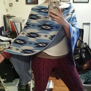 Aztec poncho