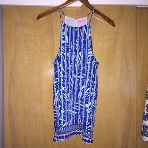 Lilly Pulitzer samba sleeveless halter top