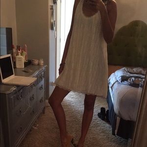 Free people white lace dress!