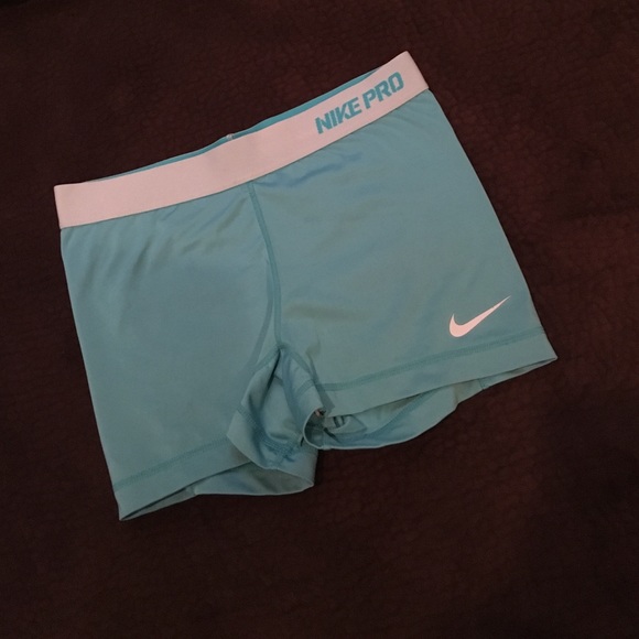 Nike Dri Fit Blue Spandex / Running Shorts
