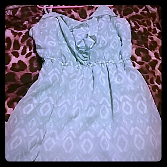 Tribal print flowy dress