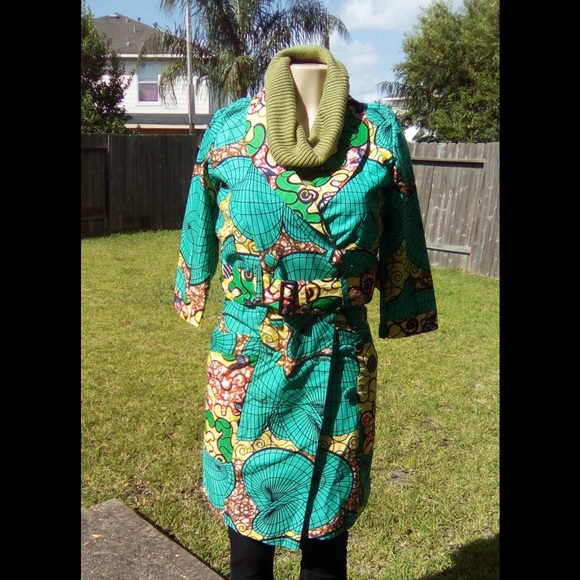 Ankara 3/4 Trench Coat