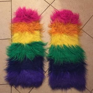 Rainbow rave fluffies 🎀