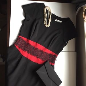 Little black (and red) dress