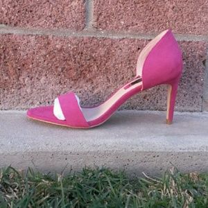 Pink Zara heels