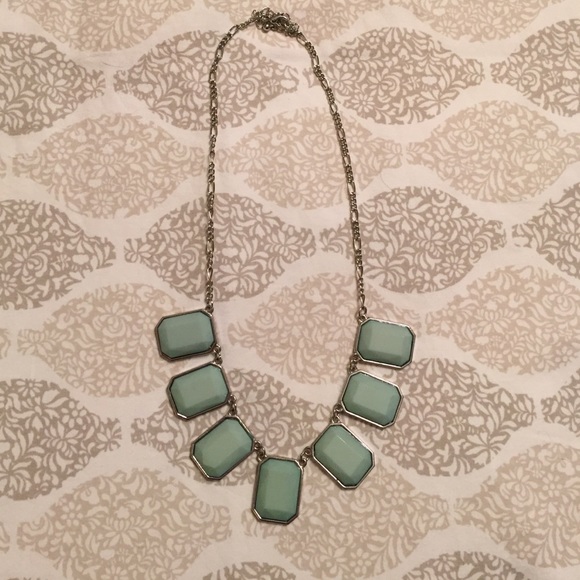 Turquoise statement necklace
