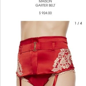 La Perla Maison Garter Belt.