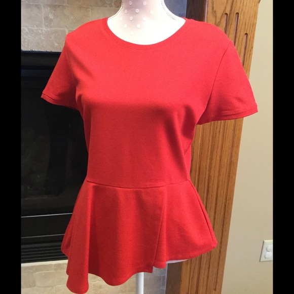 $Price Reduced$ BCBG HARLEE Peplum Top