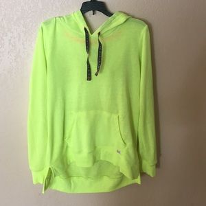 neon yellow Billabong hoodie