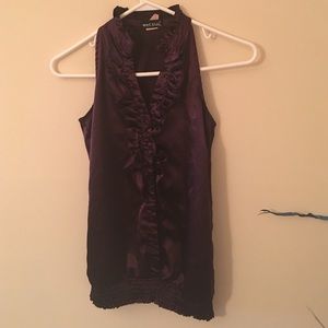 Eggplant dress shirt