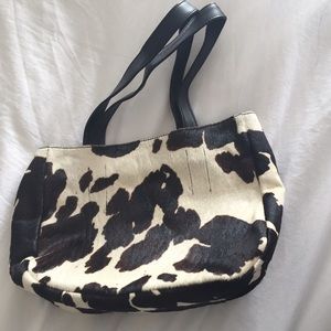 Banana Republic Cow Print Purse